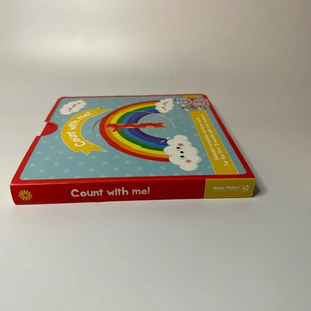 Count with Me - Kane Miller - monthly photo cards for baby and counting